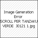 SCROLL PER TANZAKU  VERDE  J0121