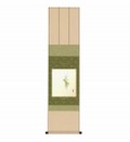 SCROLL PER SHIKISHI  VERDE 310X1250 J093