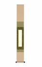 SCROLL PER TANZAKU in seta verde cm. 15,5x125 TK02