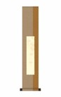 SCROLL PER TANZAKU in seta bicolore marrone  cm. 15,5X80 TKB02
