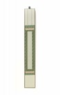 SCROLL PER TANZAKU in cartoncino effetto damascato Verde cm.26,5x83 -TKC01