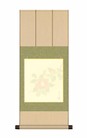 SCROLL PER SHIKISHI in seta Verde cm. 310X750 -SK06 