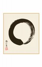 SHIKISHI Enso stampa  cm. 24x27 -S21