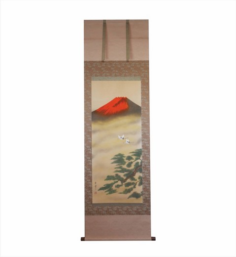 KAKEJIKU AKA-FUJI cm. 52x182 J0127