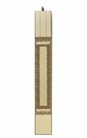 SCROLL PER TANZAKU in cartoncino effetto damascato Marrone cm.26,5x83 -TKC02