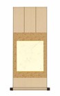 SCROLL PER SHIKISHI  in seta Oro cm.310X750 - SK07  
